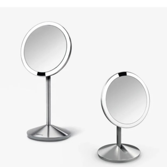 simplehuman•  Sensor Mirror brushed stainless steel, mini, rechargeable - Picture 1 of 8